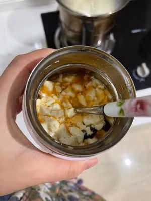 不用打豆漿的豆腐花