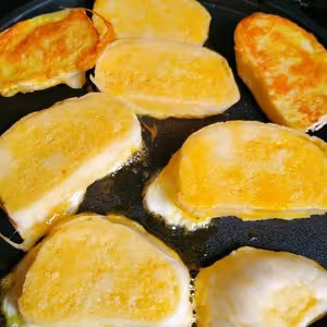 老少皆宜的快手早餐香煎饅頭片