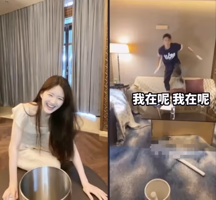 吳磊趙露思的直播好甜啊，合體又甜又搞笑