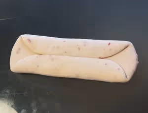 玫瑰牛乳貝果