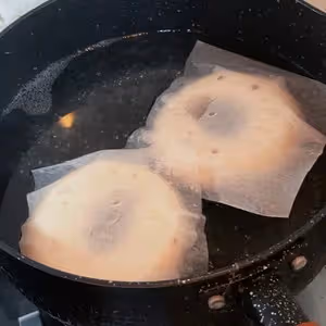玫瑰牛乳貝果