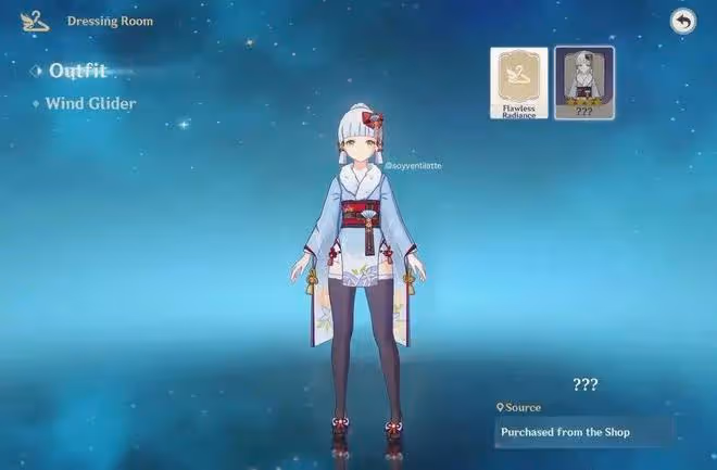 原神:神里綾華新衣服?不!是皇帝的新衣服!