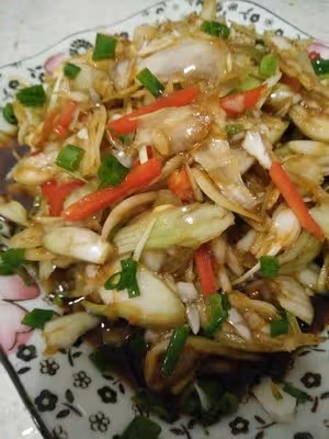 涼拌茭頭