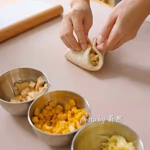 玉米火腿全麥軟歐｜低油低糖
