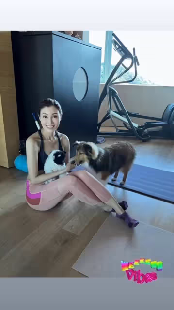 52歲李嘉欣曬運動後美照　零贅肉完美體態網贊猶如少女