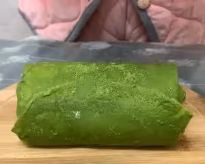 網紅抹茶毛巾卷
