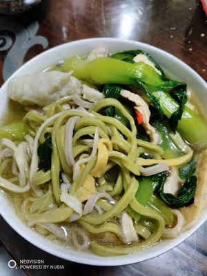自製麵條                           （壓面機）
