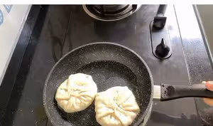 手抓餅版牛肉餡餅