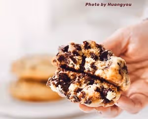 做法超簡單～無法拒絕的爆漿紐約軟曲奇🍪