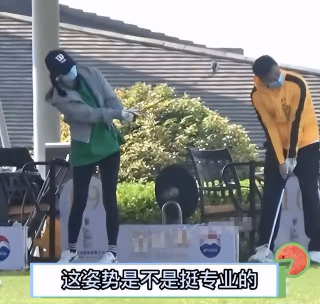 盧靖姍臨盆在即!挺8個月孕肚豪宅後院烤火,盼望韓庚早日回家