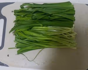 空氣炸鍋烤韭菜