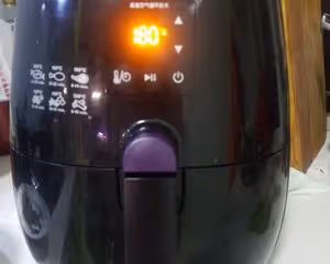 空氣炸鍋烤韭菜