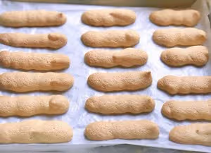 一次就成功的手指餅乾～
