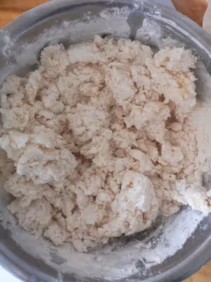 蘭州名小吃——（破皮襖）油壺喧（玉泉山莊同款）——燙麵苦豆餅