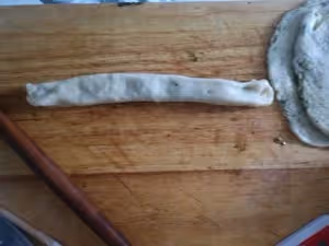 蘭州名小吃——（破皮襖）油壺喧（玉泉山莊同款）——燙麵苦豆餅