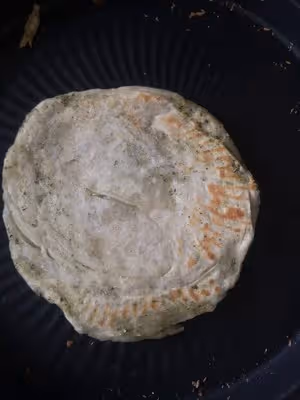蘭州名小吃——（破皮襖）油壺喧（玉泉山莊同款）——燙麵苦豆餅