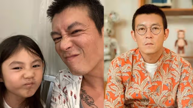 教女兒說華語　陳冠希發音被網友酸