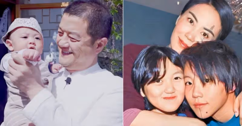 李亞鵬二胎得女，李嫣三個姐妹有三個媽，最終苦的是孩子