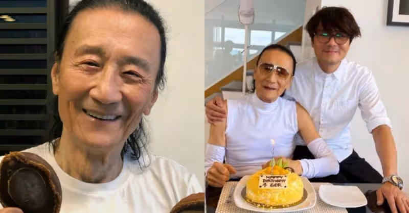 謝賢慶84歲大壽太淒涼：兒子謝霆鋒未現身，小49歲女友也沒送祝福