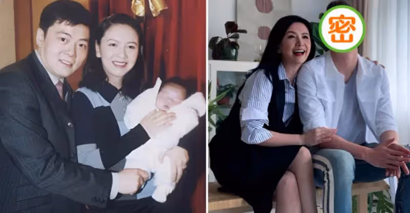 「豪門棄婦」曾華倩罕曬兒子合影照！23歲兒子運動裝活力滿滿，兒子兩米身高超搶鏡