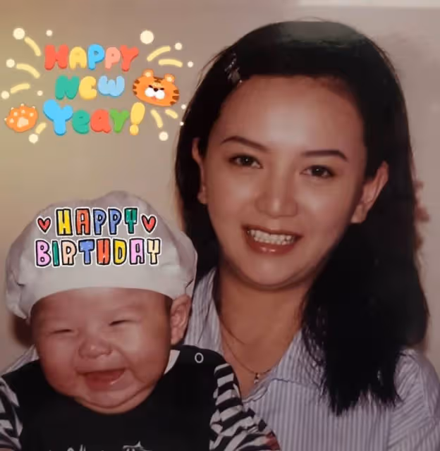 「豪門棄婦」曾華倩罕曬兒子合影照!23歲兒子運動裝活力滿滿,兒子兩米身高超搶鏡