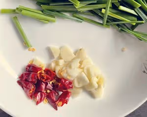 小炒扇貝肉，簡單卻補充一天營養