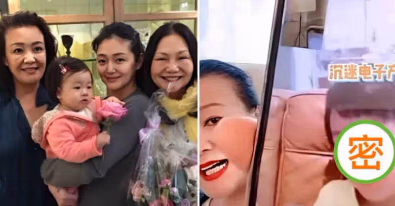 大s育兒絕對寵溺過頭了！兒子和奶奶張蘭視訊通話，下一秒「翻白眼狠摔手機」，網友：教子無方