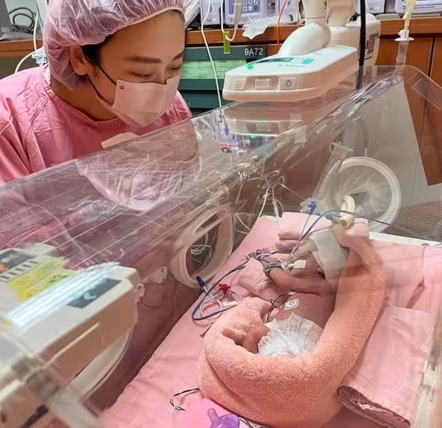 台灣知名主播早產產下龍鳳胎!剖腹產後大出血,經歷6次人工受孕
