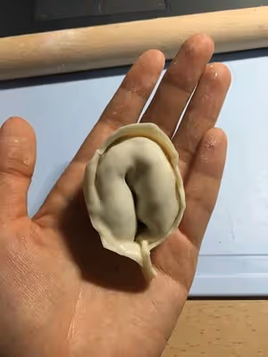 #🦊在韓國#秒殺必品閣！教你做韓國泡菜餃子（김치만두)