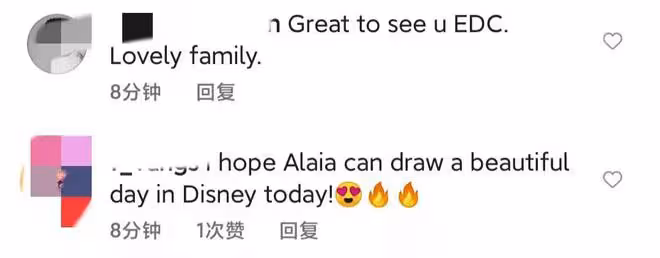 陳冠希攜妻女游迪士尼,幫妻子背包貼心不已,5歲女兒扮鬼臉可愛