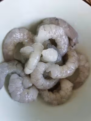 簡單版番茄蝦仁豆腐湯😍