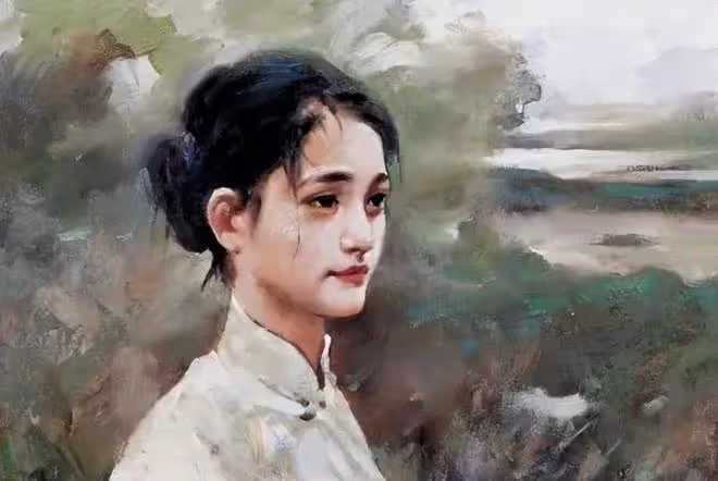 周迅18歲時曾做人體模特,油畫曝光才被大眾熟知,一幅畫賣184萬