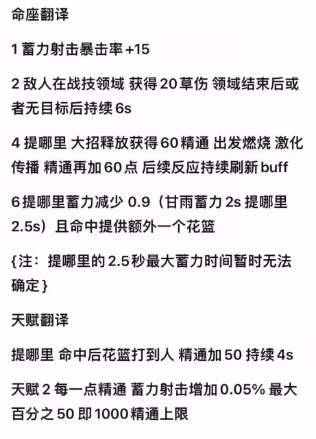 原神:提納里倍率揭曉,你丫是什麼水平?咋還有點拉胯?不敢說了