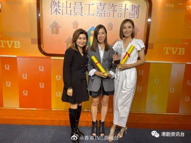 陳貝兒奪TVB傑出員工獎!開口想問公司加人工