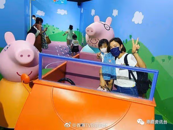 楊茜堯帶女兒參與同樂日!小珍珠勁可愛風頭蓋阿媽