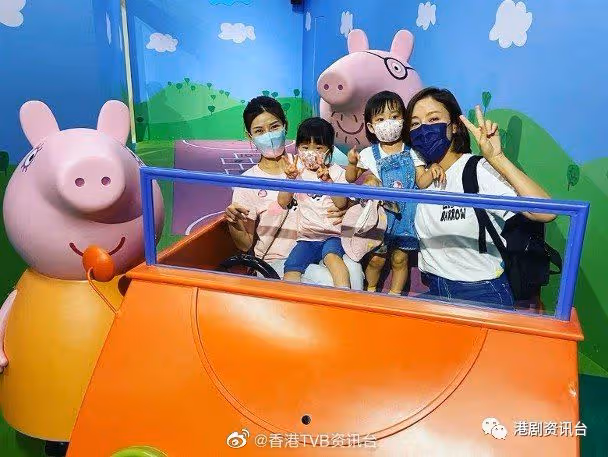 楊茜堯帶女兒參與同樂日!小珍珠勁可愛風頭蓋阿媽