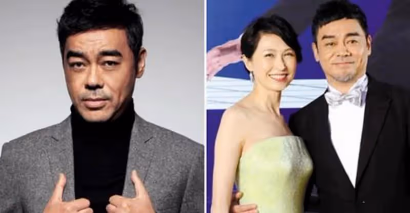 影帝劉青雲1年沒戲拍，失業在家沒收入，卻第一次看清老婆：我娶了個好女人