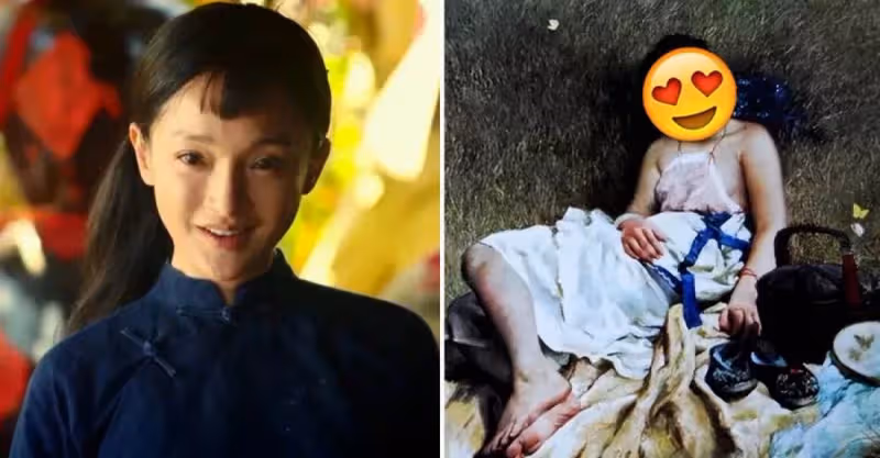 周迅18歲時曾做人體模特，油畫曝光才被大眾熟知，一幅畫賣185萬