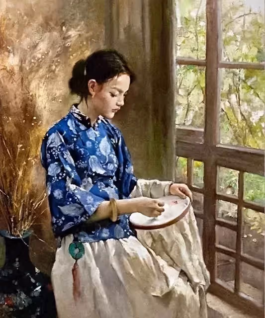 周迅18歲時曾做人體模特,油畫曝光才被大眾熟知,一幅畫賣185萬