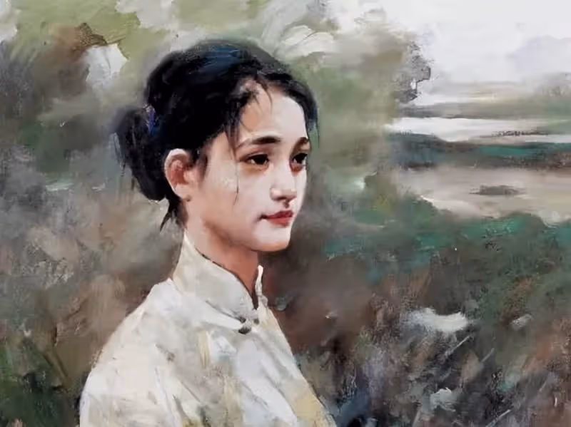 周迅18歲時曾做人體模特,油畫曝光才被大眾熟知,一幅畫賣185萬