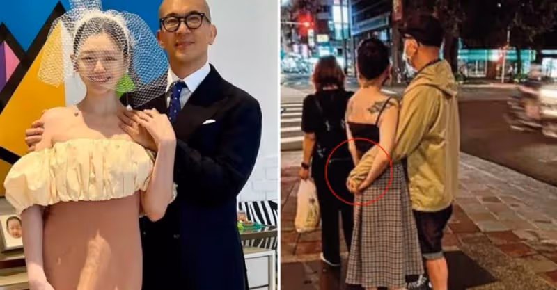 45歲大S高調秀恩愛！具俊曄演唱會向妻子示愛，街邊偶遇「兩人十指緊扣」擰成麻花捲，相差7歲看上去像兩代人