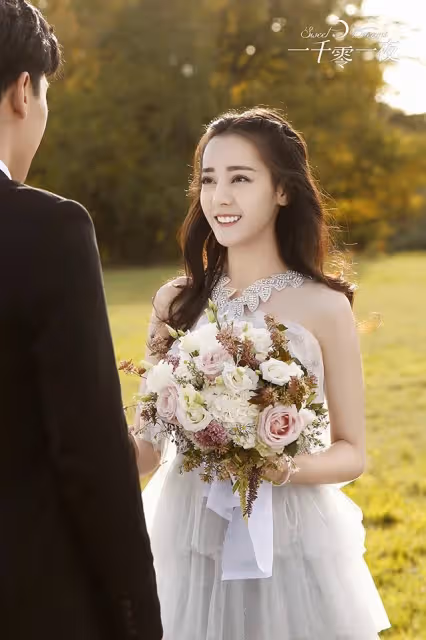 迪麗熱巴9個陸劇新娘造型!《你是我的榮耀》甜美,《三生三世枕上書》紫色嫁衣超華麗!