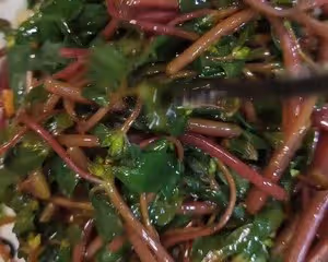 涼拌馬齒菜