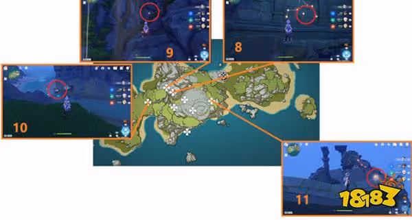 原神2.8海島星光凝核全收集 2.8海島星光凝核一覽