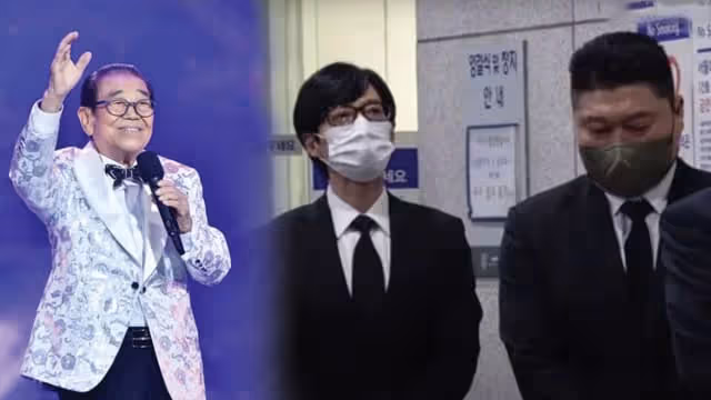 姜虎東得獎緊擁劉在石　破「王不見王」謠言