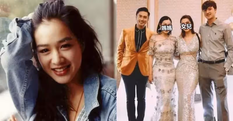 與女兒同框！50歲鐘麗緹真不服老「穿緊身裙」風韻猶存：比22歲女兒身材還要棒