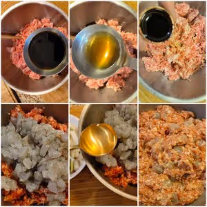 肉三鮮餃子餡