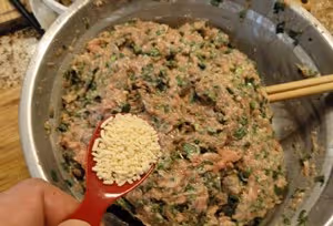 肉三鮮餃子餡