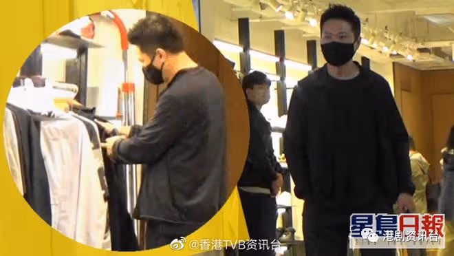 錢嘉樂單手插袋行街好有型!不用北上賺錢香港依舊多工作