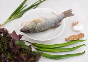紫蘇燜魚